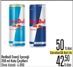 Red Bull Enerji İçeceği 250 ml