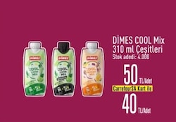 Dimes Cool Lime Özü 310 ml
