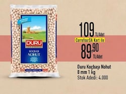 Duru Koçbaşı Nohut 8 mm 1 kg