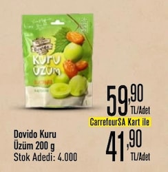 Dovido 200 gr Kuru Üzüm