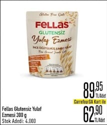Fellas Glutensiz Yulaf Ezmesi 300 gr