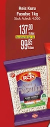 Reis Kuru Fasulye 1 kg