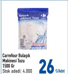 Carrefour 1.5 kg Bulaşık Makinesi Tuzu
