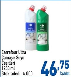 Carrefour Ultra Çamaşır Suyu Dağ Esintisi 1250 ml