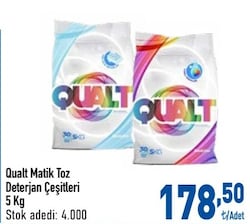 Qualt Matik 5 kg Toz Deterjan