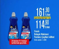 Finish Bulaşık Makinesi Parlatıcısı 400 ml