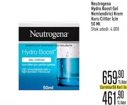 Neutrogena Hydro Boost Kuru Ciltler Jel Nemlendirici 50 ml