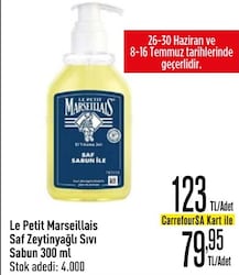 Le Petit Marseillais Saf Zeytinyağlı Sıvı Sabun 300 ml