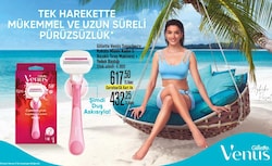 Gillette Venus ComfortGlide Sugarberry Miami Kadın 5 Bıçaklı Tıraş Bıçağı