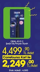 Oral-B iO 2 Siyah Şarjlı Diş Fırçası