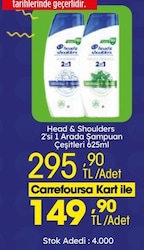 Head & Shoulders Klasik Bakım 2'si 1 Arada 250 ml Kepek Şampuanı