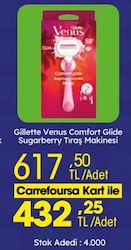 Gillette Venus Comfortglide Sugarberry Kadın Tıraş Bıçağı