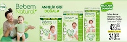Bebem Natural 5 Numara Junior 80'li Bebek Bezi