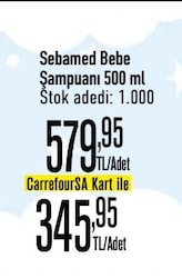 Sebamed Bebek Şampuanı 500 ml