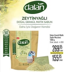 Dalan Zeytinyağlı Doğal Granül Sabun 1000 gr
