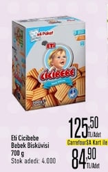 Eti Cicibebe Bisküvi 700 gr