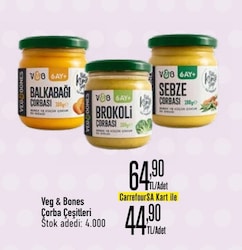 Veg & Bones Çorba Çeşitleri 
