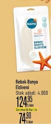 Balmy Bebek Banyo Eldiveni