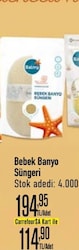 Balmy Hassas Ciltler Bebek Banyo Süngeri