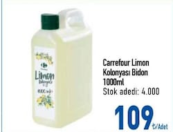Carrefour Limon Kolonyası Bidon 1000 ml