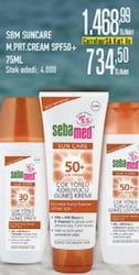 Sebamed Suncare M.Prt Cream SPF50+ 75 ml