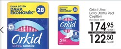 Orkid Ultra Extra Dörtlü Ped Çeşitleri