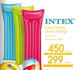 Intex Renkli Deniz Yatağı 173x69 cm 