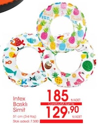 Intex Baskılı Simit 51 cm 3-6 Yaş