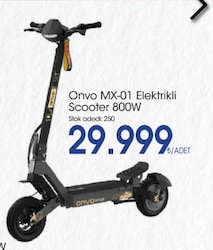 Onvo MX-01 Elektrikli Scooter 800 W