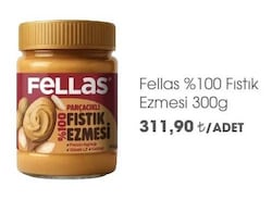 Fellas %100 Fıstık Ezmesi 300 g