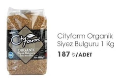 Cityfarm Organik Siyez Bulguru 1 kg