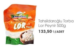 Tahsildaroğlu Torba Lor Peynir 500 g