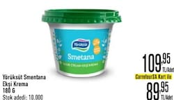Yörüksüt Smentana Ekşi Krema 180 g