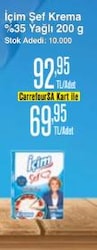 İçim Şef Krema %35 Yağlı 200 ml