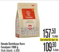 Hasata Derinkuyu Kuru Fasulyesi 1000 g