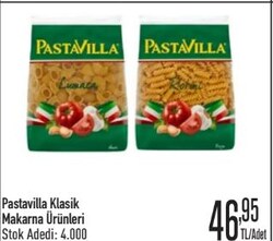 Pastavilla Klasik Makarna Ürünleri