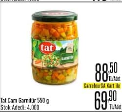Tat Cam Garnitür 550 g