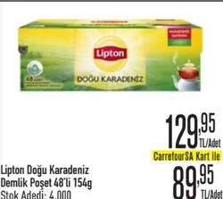 Lipton Doğu Karadeniz Demlik Poşet 48'li 154 g