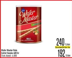 Wafer Master Rulo Gofret Teneke 400 gr