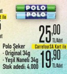 Polo Şeker Çeşitleri 34 g Çeşitleri