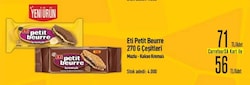 Eti Petit Beurre 270 g Çeşitleri