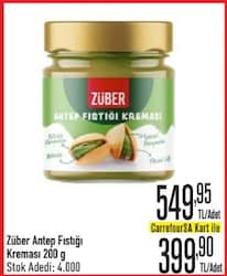 Züber Antep Fıstığı Kreması 200 g
