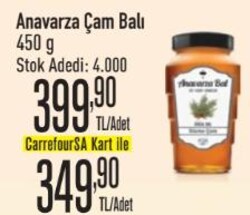 Anavarza Çam Balı 450 g