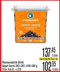 Marmarabirlik Sepet Serisi 3xs (381-410) 400 g