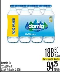 Damla Su 12x500 ml
