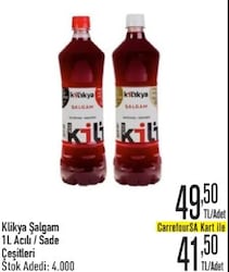 Klikya Şalgam Acılı/Sade 1 l
