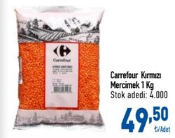 Carrefour Kırmızı Mercimek 1 kg