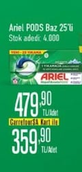 Ariel Pods Baz 25'li