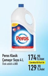 Peros Klasik Çamaşır Suyu 4 l 