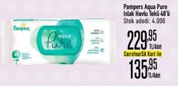 Prima Pampers Aqua Pure Islak Havlu Tekli 48'li